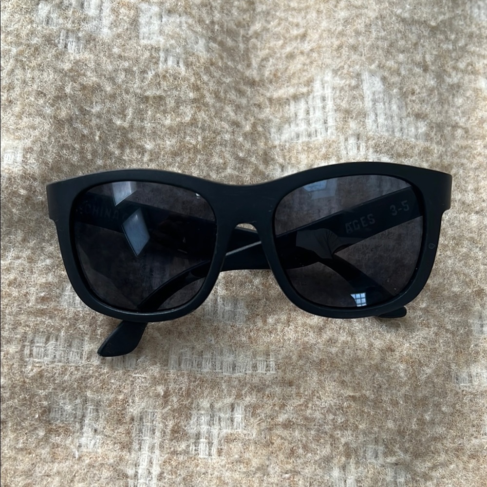 Babiators Black Wayfarer Sunglasses with Glossy Finish
